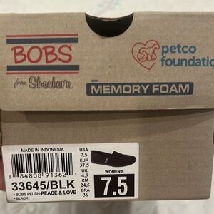 Bobs Black Women's Memory Foam Shoes